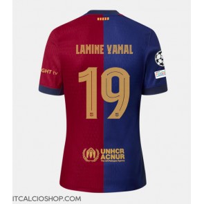 Barcelona Lamine Yamal #19 Prima Maglia 2024-25 Manica Corta